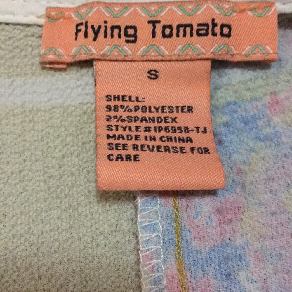 Flying Tomato Floral Romper - Picture 9 of 14